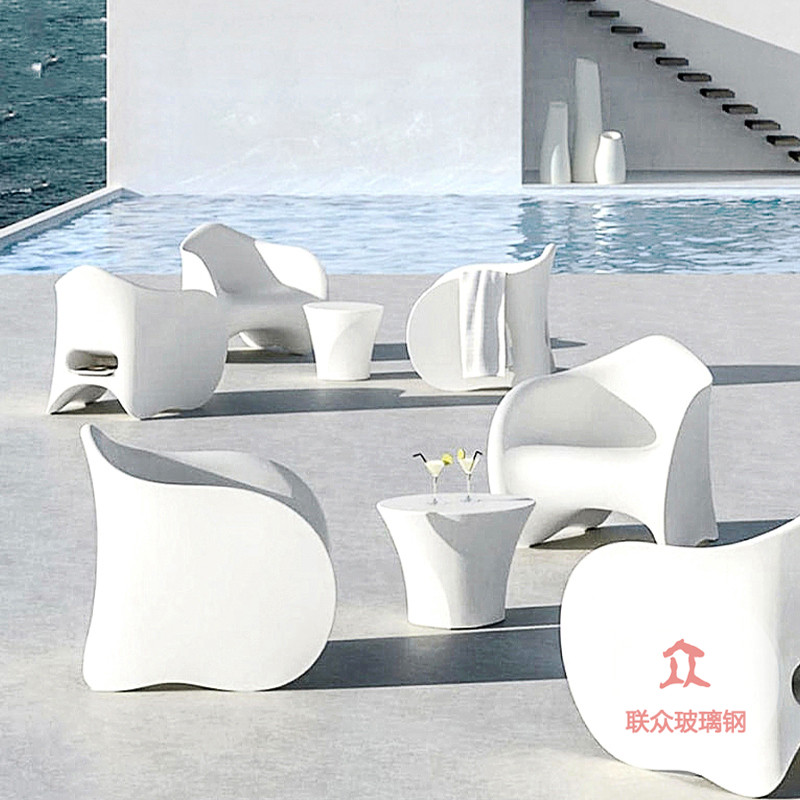 玻璃鋼戶外商場(chǎng)大型擺件創(chuàng)意恐龍卡通動(dòng)物休閑座椅兒童凳雕塑公園